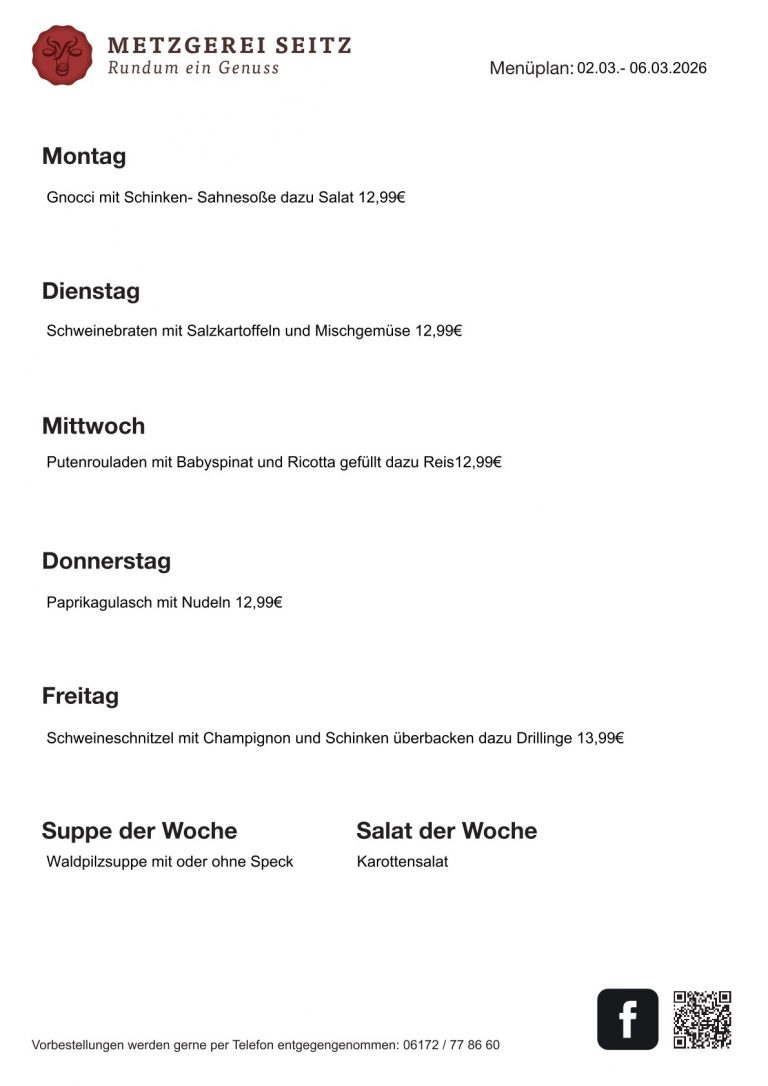 WOchenkarte 02.03.-04.03.2026